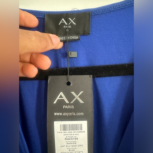 AX Paris Blue Maxi Dress - Picture 10 of 12